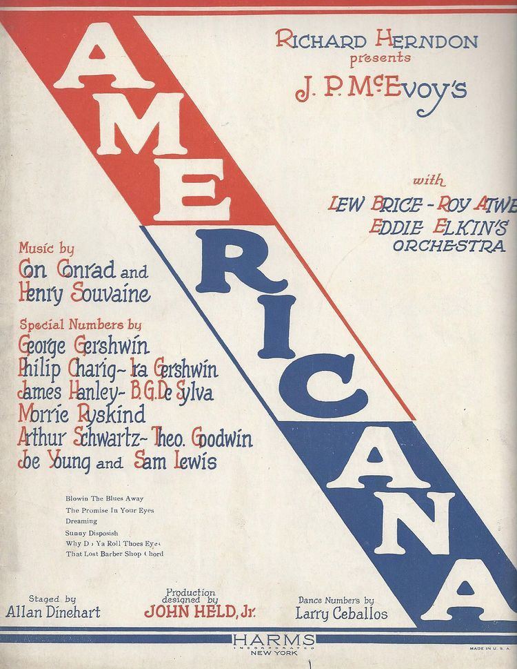 Americana (revue) httpsuploadwikimediaorgwikipediacommonsthu