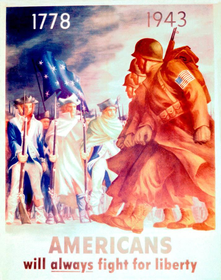 Americans Will Always Fight for Liberty 1778 1943 Americans will always fight for liberty Library