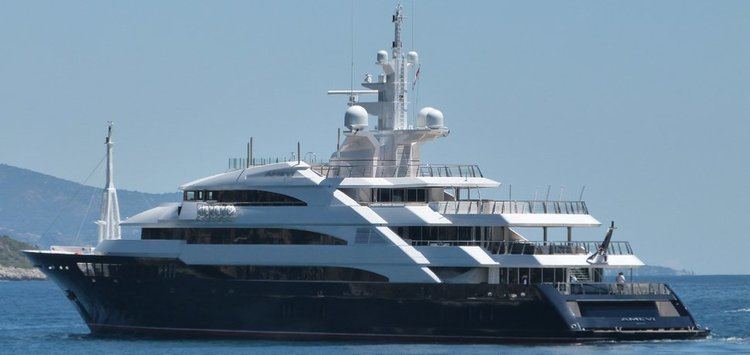 Amevi Lakshmi Mittal and his Amazing US 150 million Luxury Yacht Amevi