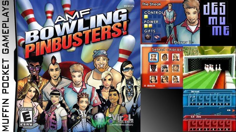 AMF Bowling Pinbusters! AMF Bowling Pinbusters Desmume Gameplay HD YouTube