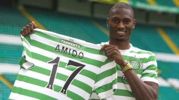 Amido Baldé Celtic sign striker Amido Balde on fouryear deal BBC Sport