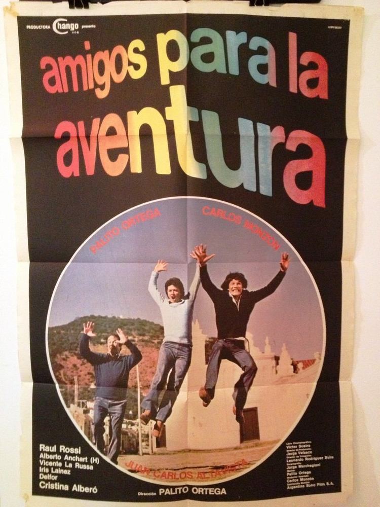 Amigos para La Aventura Afiche De Cine Amigos Para La Aventura Monzon Ortega 350