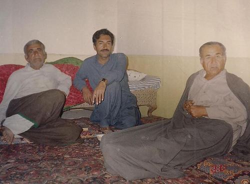 Amir-ul-Mulk Mengal From Left Mir Akram Khan Mengal AmirulMulk Mengal and Sultan