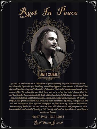 Amit Saigal Remembering Papa Rock A Tribute to Amit Saigal