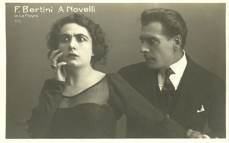 Amleto Novelli Francesca Bertini and Amleto Novelli in La piovra Italian Flickr
