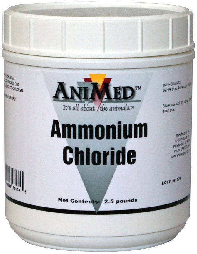 Ammonium chloride Ammonium Chloride by AniMed Goat Prevention for Urinary Calculi 25