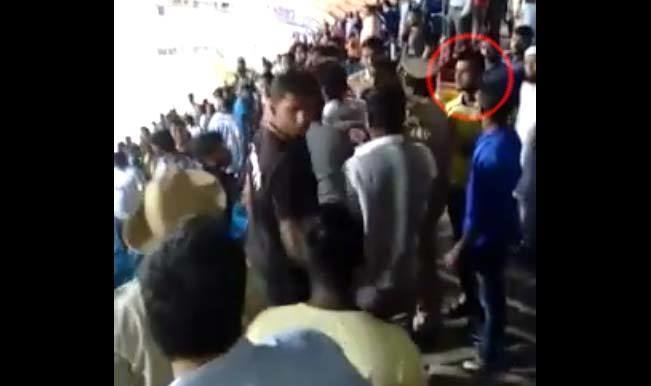 Amoes Do Shocking Mumbai FC player Amoes Do fights with Bengaluru FC fans