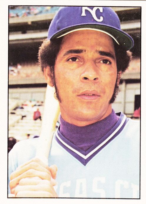 Amos Otis 1976 SSPC 177 Amos Otis Kansas City Royals The