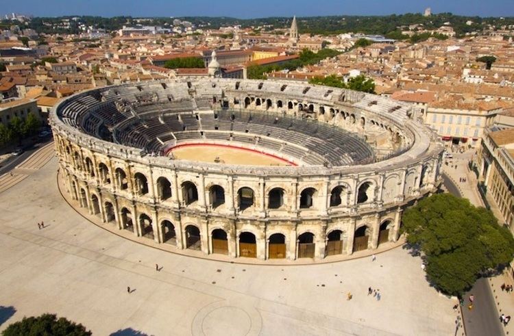 Amphitheatre Amphitheatre Nmes 12 Rome Across Europe