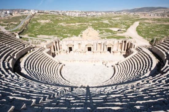 Amphitheatre The amphitheatre at Herash Picture of Jerash Ruins Jerash