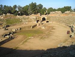 Amphitheatre of Mérida httpsuploadwikimediaorgwikipediacommonsthu