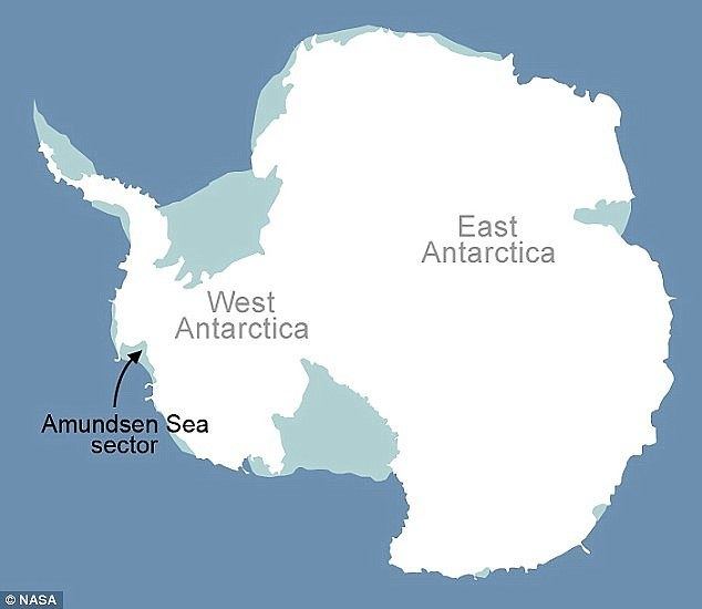 Amundsen Sea West Antarctic ice sheet could collapse as Amundsen Sea is on knife