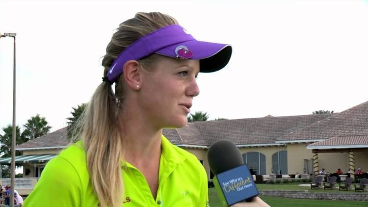 Amy Anderson (golfer) Amy Anderson39s Third Round Interview at Stage III of the