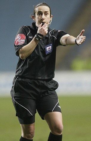 Amy Fearn The referees a woman Amy Fearn speaks after making history at