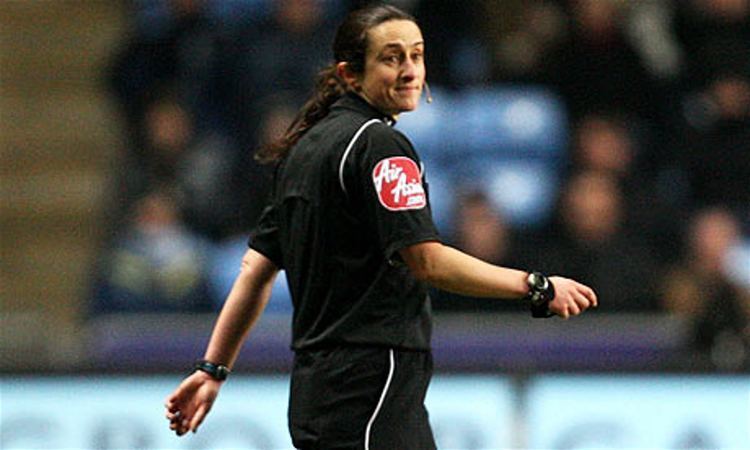 Amy Fearn First female league referee hopes her breakthrough proves