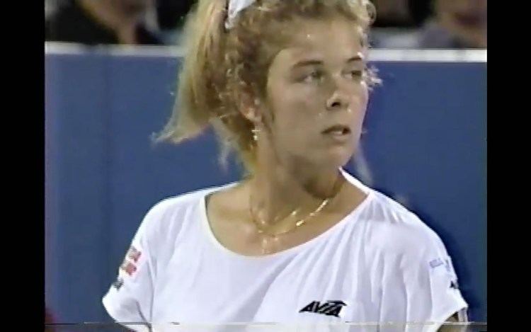 Amy Frazier Amy Frazier versus Steffi Graf US Open Quarter Final 1995 YouTube