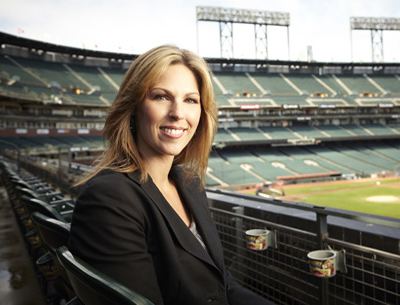 Amy Gutierrez San Francisco Giants39 Sideline Reporter Gets Her Voice