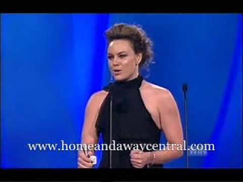 Amy Mathews Amy Mathews wins Most Popular Female Talent at Logies 2007 YouTube