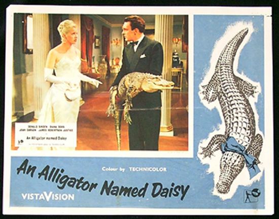 An Alligator Named Daisy AN ALLIGATOR NAMED DAISY Lobby card 7 1955 Donald Sinden