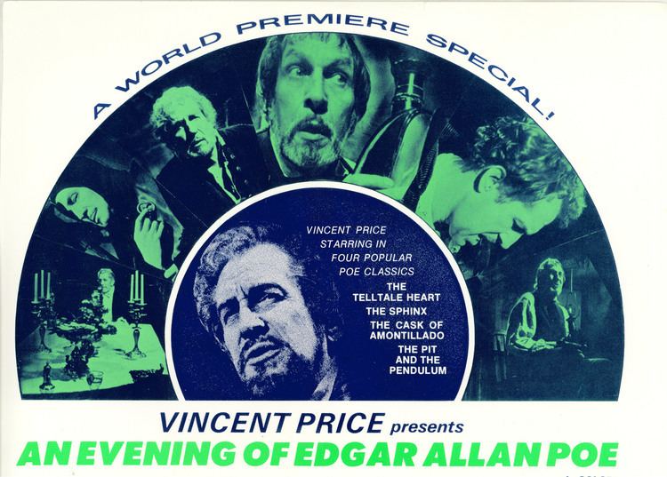 An Evening of Edgar Allan Poe An Evening of Edgar Allan Poe 1970 A Gallery of Lobby Cards