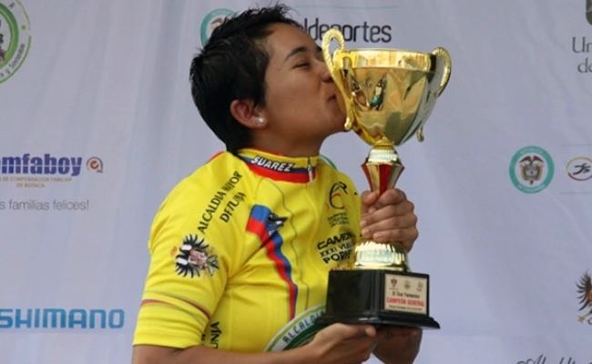 Ana Sanabria Ttulo para Ana Cristina Sanabria en el Tour Femenino Ciclismo