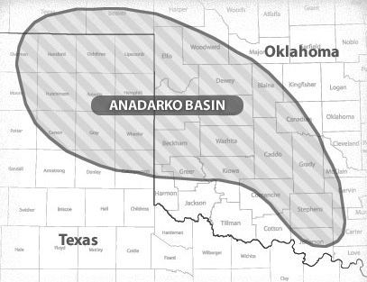 Anadarko Basin Anadarko Basin in Depth American Oil amp Gas Historical Society