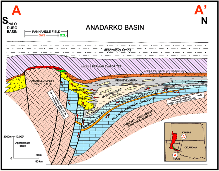 Anadarko Basin The Anadarko Basin makes Oklahoma Oil amp Gas more than OK Drillinginfo