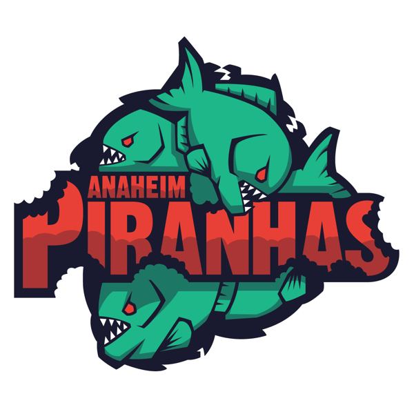 Anaheim Piranhas Anaheim Piranhas Awesome logo remake for a cool Arena Football