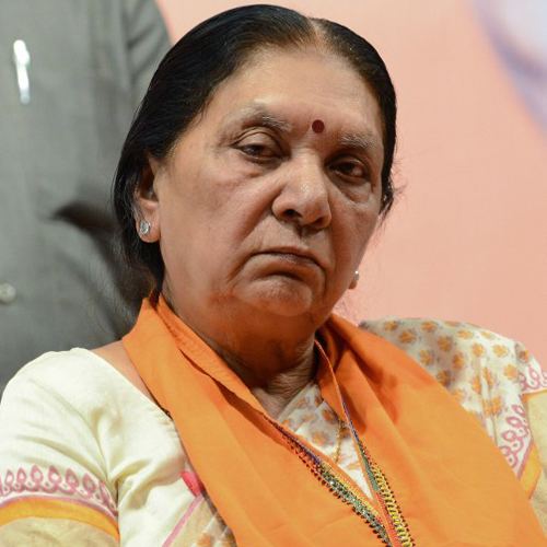 Anandiben Patel Anandiben Patel sworn in as the Gujarat39s first woman