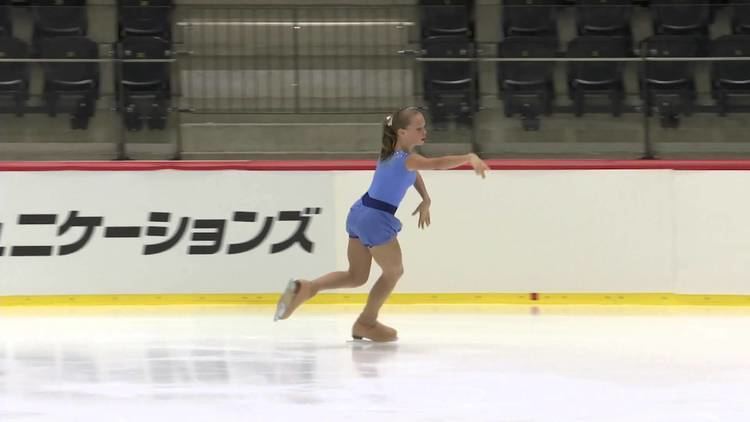 Anastasia Galustyan ISU 2014 Jr Grand Prix Tallinn Ladies Short Program