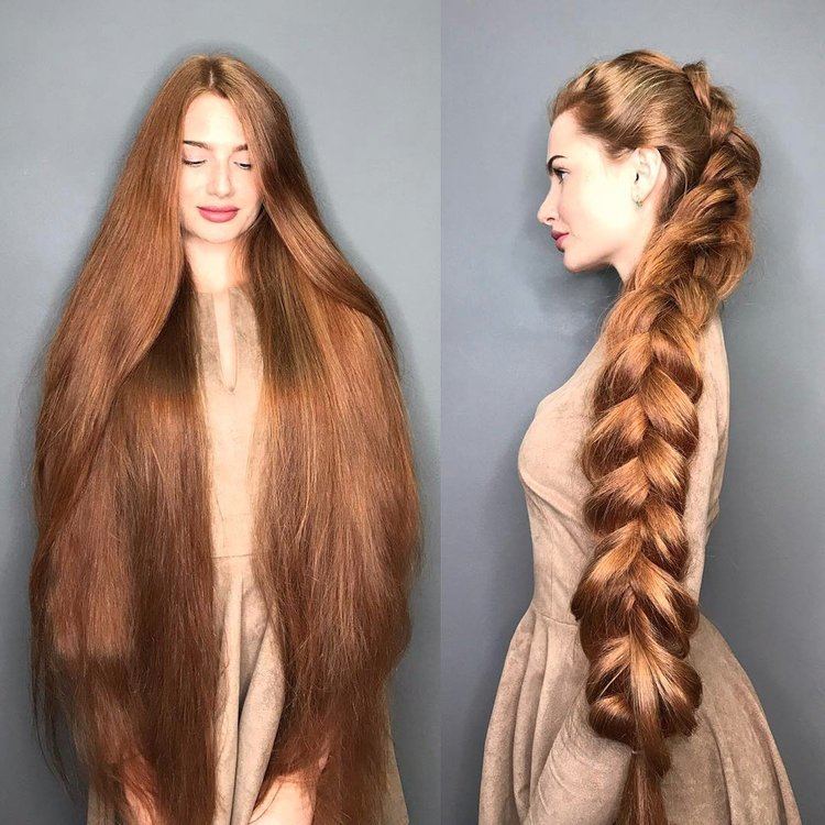Anastasia Sidorova Anastasia Sidorova Long Rapunzel Hair POPSUGAR Beauty