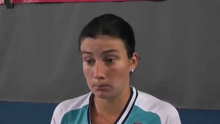 Anastasija Sevastova EMPIRE Womens Indoor 2015 Interviews Anastasija