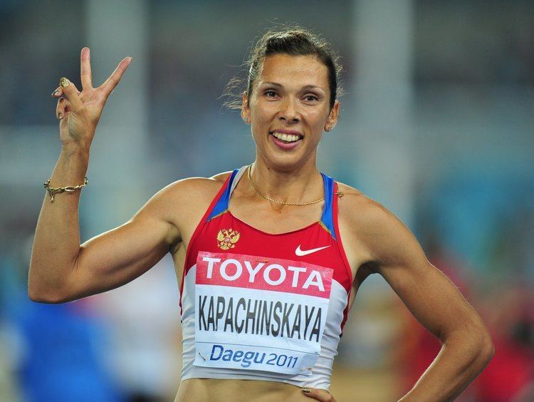 Anastasiya Kapachinskaya RusAthletics Russian Athletics