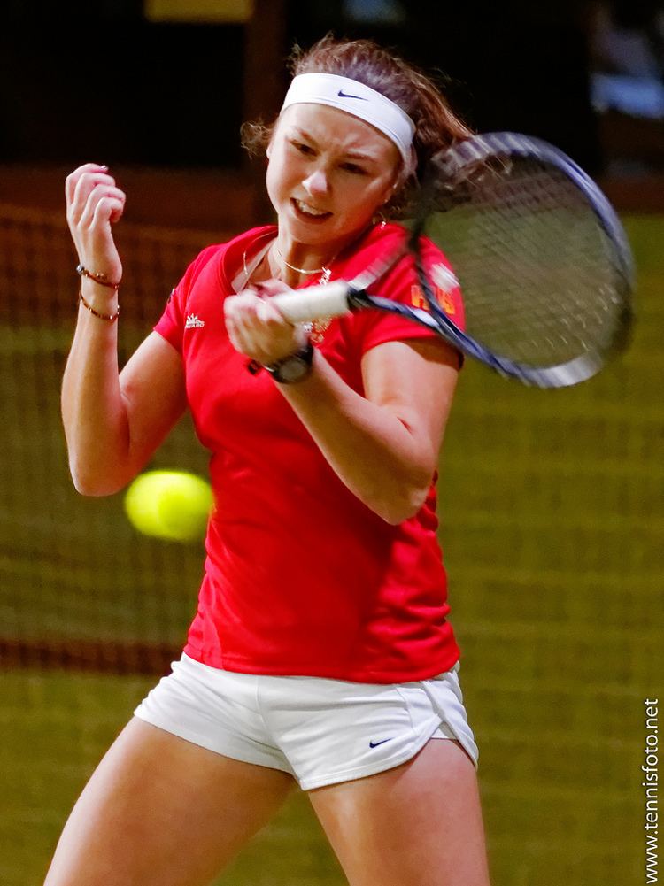 Anastasiya Komardina 13 Anastasiya Komardina Russia Tennis Europe winter c Flickr