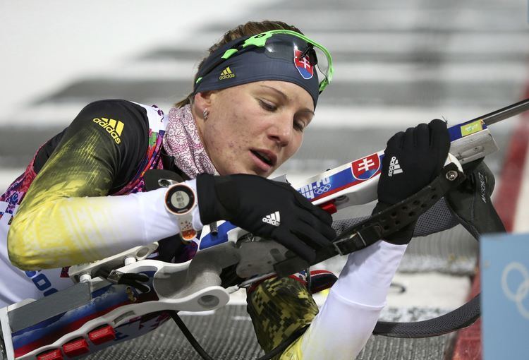 Anastasiya Kuzmina Won gold medals in biathlon discipline Anastasiya Kuzmina