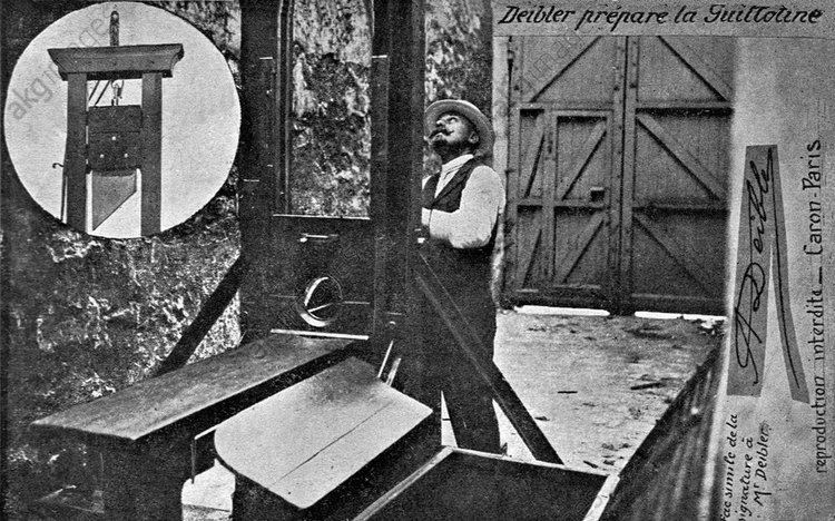 Anatole Deibler akgimages Anatole Deibler prpare la guillotine