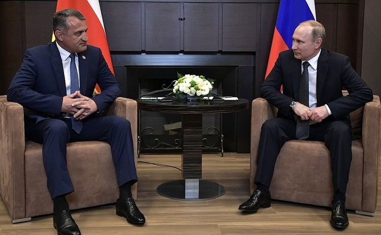 Anatoliy Bibilov Meeting with President of South Ossetia Anatoly Bibilov President