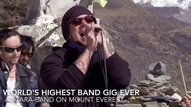 Ancara (band) StaraTV World39s Highest Band Gig Ancaraband Mount Everest 4 700