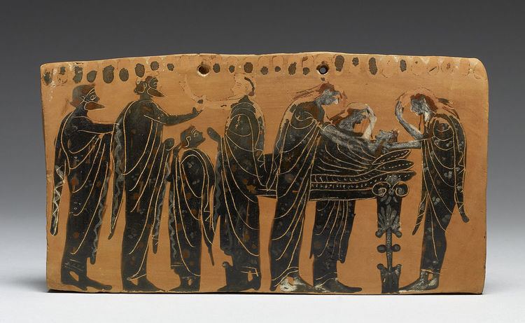 Ancient Greek funeral and burial practices