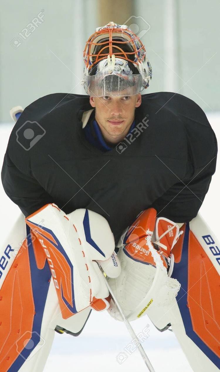 Anders Nilsson (ice hockey) Anders Nilsson New York Islanders Summer Camp In