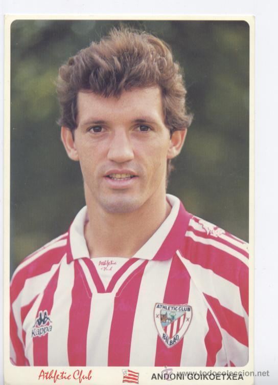 Andoni Goikoetxea Olaskoaga postal andoni goikoetxea oficial athletic de b Comprar