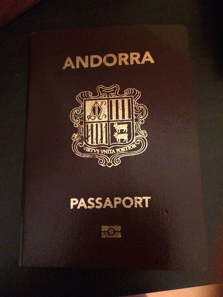 Andorran passport