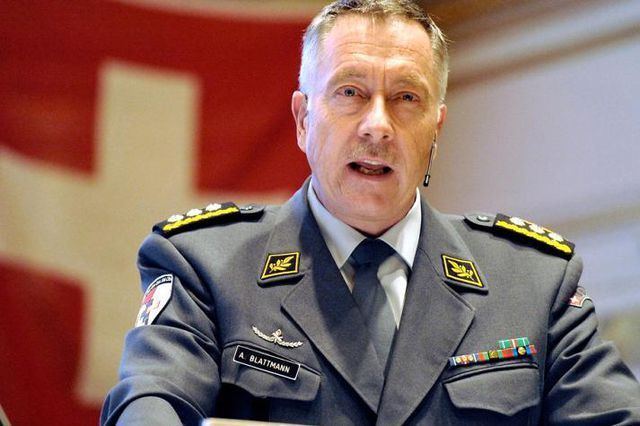 André Blattmann Armeechef Blattmann sorgt sich ber erhhte Terrorgefahr Schweiz