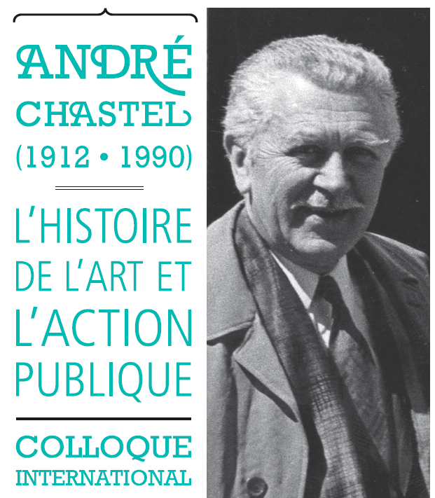 André Chastel Colloque Andr Chastel l39histoire de l39art et l39action
