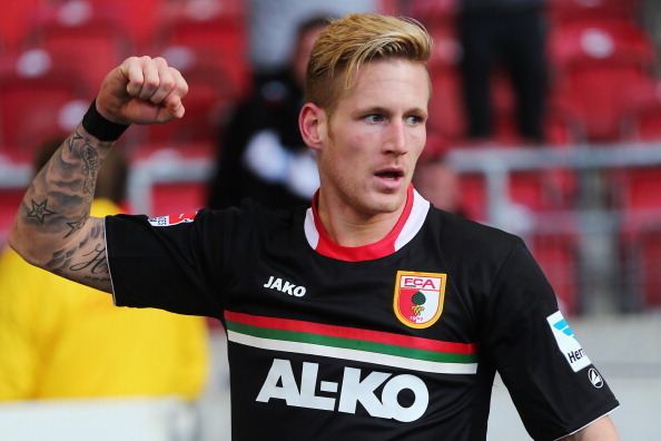 André Hahn Who is Augsburg midfielder Andr Hahn