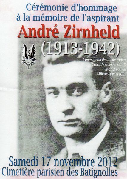 André Zirnheld 17112012 Andr ZIRNHELD RHAPSODIE VNEMENTIEL DE L39UNC DE L