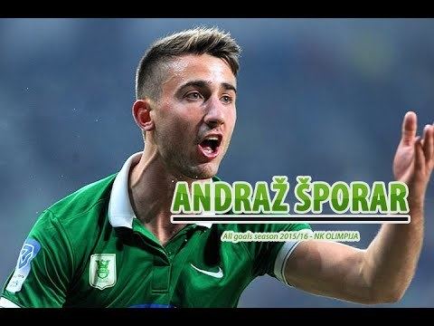 Andraž Šporar Andra porar All goals NK OLIMPIJA Season 201516 Full HD YouTube