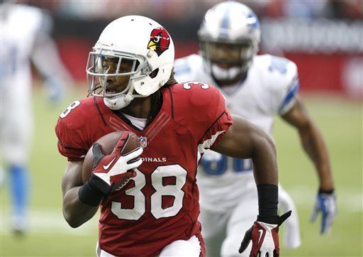 Andre Ellington Listed as other running back on depth chart Cardinals Andre