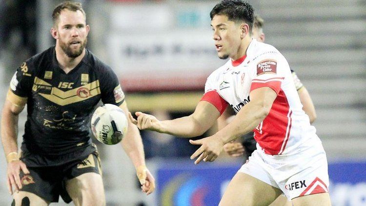 Andre Savelio Warrington Wolves sign Andre Savelio from St Helens Rugby League