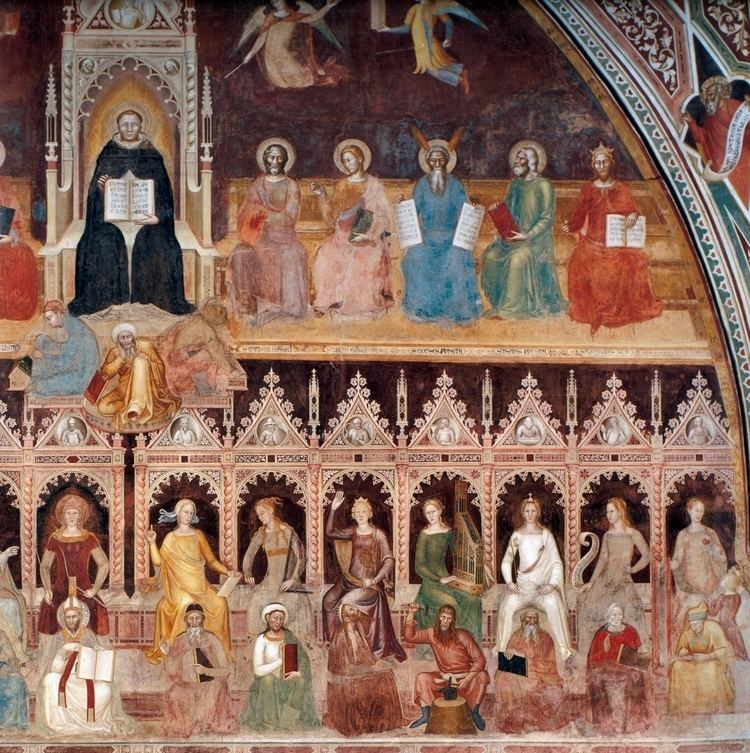 Andrea di Bonaiuto da Firenze FileAndrea di Bonaiuto Santa Maria Novella 13667 fresco 0016jpg